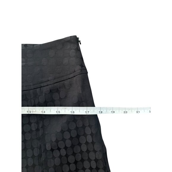 F. J. Malik Women's Black Circled Pattern Pants - Picture 6 of 8